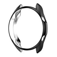 아이엠판다 갤럭시 워치3 45mm 메탈릭 TPU 케이스, 블랙
