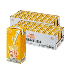 오트홀릭 바나나, 48개, 190ml