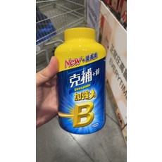 克補+鋅 加強錠 B群維生素 200錠, 1個