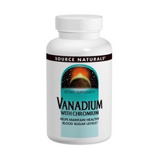 SOURCE NATURALS 釩鉻錠, 180錠, 1個