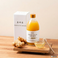 원웰빙 천연 벌꿀 생강청 580g, 2개, 1개입
