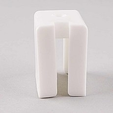 (백색)플라스틱 샷시스토퍼 문틀고정용 충격방지 샷시 완충구 고급스러운, 1개