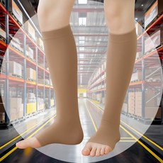 종아리 압박밴드 M 베이지 야외활동용근육지지대 스포츠가드 홈케어제품 서포트밴드 운동준비물 피부밀착형, 1