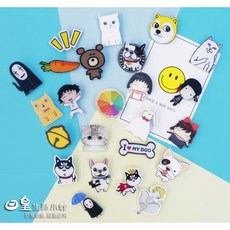日系可愛卡通胸針 拍照道具 壓克力卡通別針 胸章 裝飾 DIY 擺飾 配件 療癒 日皇, 1個, 14號