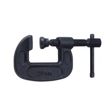 25mm 고의 단조 C형 클램프 블랙 공구 용접 드릴링 접착 작업 렌치 스패너