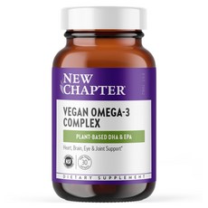 Newchapter 純素Omega-3複合物純素軟膠囊, 1個, 30錠