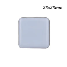 소음 방지 가구 다리 슬라이더 패드 테이블 소파 의자 피팅 홈 바닥 보호대 이동 무거운 자체 접착 슬립 매트 4 개, 27 25x25mm, 4개