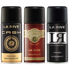 [공식수입] 라리브 맨 퍼퓸 데오드란트 150ml*3종, 150ml, 3개