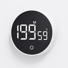 89마트 LED 디지털 주방 타이머 쿠킹 타이머, 1개, 화이트