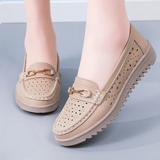 Modern Fashion 여성 발편한 플랫 단화 메리제인 플라워 구두 K122