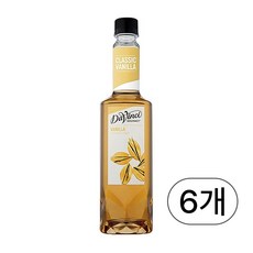 다빈치 바닐라 시럽, 6개, 750ml