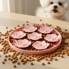 씬바이 강아지 실리콘 노즈워크 매트 슬로우피더 ver.2, 1개, 그린