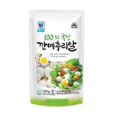 대림선 깐메추리알, 4개, 270g
