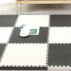 조립매트 퍼즐매트 인테리어 매트 벨벳퍼즐매트 카페트 애견매트 층간소음 30x30cm 낱장구매, 1개, 베이지