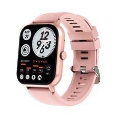 PEJE 운동 걸음 수 건강 관리 블루투스 통화 스마트워치 한국판 ZW01 ZL54CJ, 분홍색, 4.6cm, GPS + 블루투스