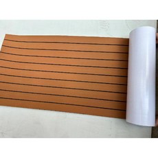 요트바닥재 미끄럼방지 갑판 매트 해양 캠핑카바닥 계단 티크 접착 시트, A. 240cmx30cm
