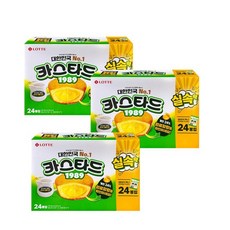 롯데카스타드 대용량 실속 패키지 24p, 552g, 3개