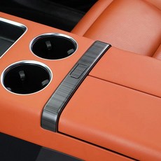 리샹 차량 센터 콘솔 암레스트 박스 장식 스티커 스위치 버튼 패치 자동차 개조, 1. Peach wood pattern, B. For L8