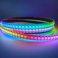 12V WS2815 IC 내장 RGB 풀컬러 LED 조명 스트립, 12V2815 블랙보드 접착 1m D_92, 28mm, 1개