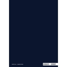 18 Month 2020-2021 Weekly Planner: Hard Cover Large Format (8.25" x 10.75") Blue Vertical Layout ... Hardcover, Paula Rocket