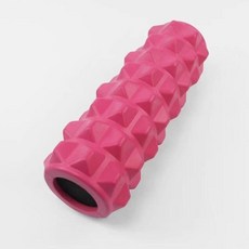 EVA 요가폼롤러 필라테스폼 스트레칭 기둥 홈트 운동 필라테스요가 마사지롤러 요가휠, 1개, 베이지화이트