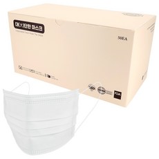 대단한마스크 그란데 비말차단 마스크 특대형 KF-AD, 50매입, 1개, 화이트