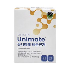 유니시티 유니마테 레몬진져 30포, 6.3g, 30개입, 1개