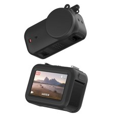 DJI 오스모 나노 케이스 키트 전송 모듈 + 렌즈 커버 바디 3 in 1 실리콘 보호, 02 검정색