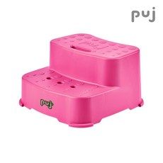 퍼지 2단 디딤대, 핑크, 1개