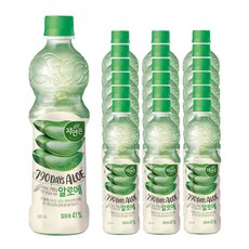 자연은 알로에 주스, 500ml, 19개