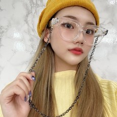 VANANA2 우드 그레이 꼬임 안경스트랩 2개