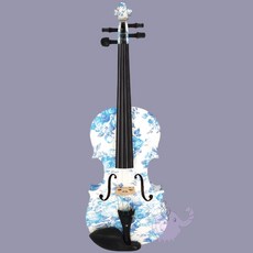 Elegant 台灣品牌 VN-F1201 花樣小提琴, 4/4,簡配