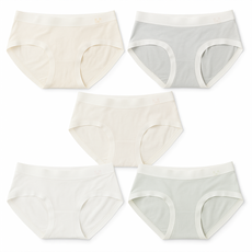 여성 모달 팬티 부드러운 노라인 심리스 데일리 속옷