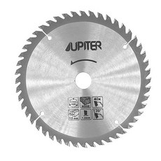 주피터 목공용 톱날 원형톱날 5인치, 1개, 125MM x 16MM 50날 2.6T