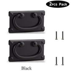 옷장 스탠드 옷장은 등을 당겨 찬장 하드웨어 가구 주방 클래식 TV 서랍, Bla 2pcs