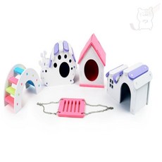 무지스토어 햄스터 장난감 햄스터하우스, 그네 핑크