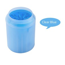 반려동물 발 세척 컵 및 강아지 도구 1PC, M, BLUE, 1개