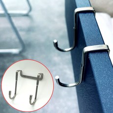 스텐 2구 문걸이 도어후크 고리, 단품, 감성《본본품》홈, 감성《본본품》홈