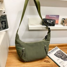 通懃餃子包健身瑜伽包單肩斜挎手提腋下託特包, 綠色, 1個