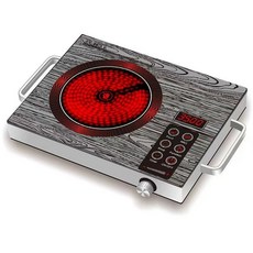 【熱銷】 外貿 電陶爐110V出口小家電 110伏美國加拿大跨境電磁爐英規光波爐, 【110V美規插頭】3500W木紋色