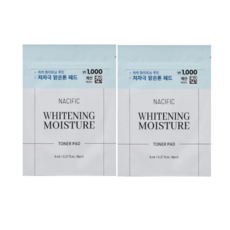 네시픽 화이트닝 모이스처 토너패드, 2개