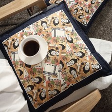 올뎃홈 3400원 방석커버 돈방석 식당방석 사무실방석 4종택1 (솜별도) 방석, 블루