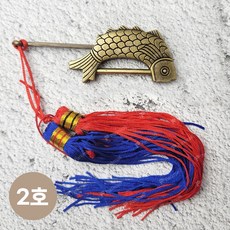 잉어 노리개 자물쇠 (고가구 자물통 열쇠, 2호7.3x3.5