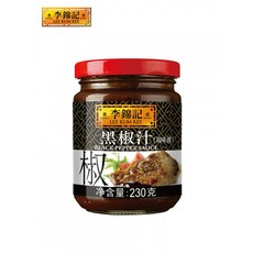 홍콩 이금기 블랙페퍼 스테이크 소스 바베큐 파스타 샐러드 활용 조미료 블랙페퍼 소스 230g, 1개