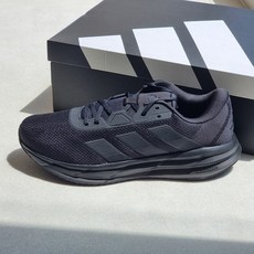 305-310mm 빅사이즈 운동화 아디다스 갤럭시7 런닝화 러닝화 신발 왕발 올블랙