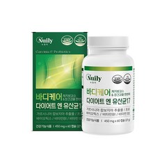 뉴일리 바디케어다이어트엔유산균17 450mg, 1개, 60정