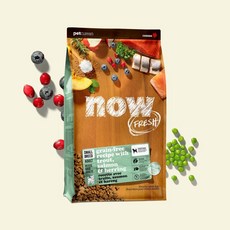 Now Fresh 鮮魚無穀 小型成犬糧 鱒魚鮭魚鯡魚配方 5.44公斤, 5.44kg, 1個, 混合口味