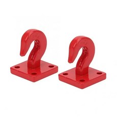 금속 레드 견인 고리 크롤러 자동차 부품, 2. B RED, 1개