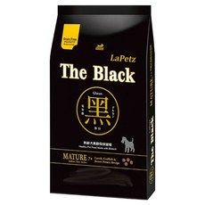 LaPetz 樂倍 熟齡犬 黑酵母保健糧 乾飼料, 羊肉 + 鱈魚 + 地瓜, 5kg, 1袋