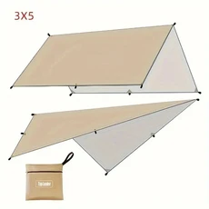 캠핑 타프 방수 텐트 관광 차양 쉐이드 정원 캐노피 해변 햇빛가리개 야외 초경량 태양 쉘터, 3) 341000